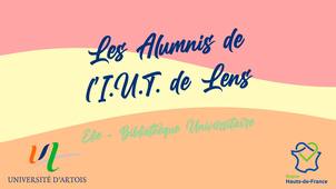 Les Alumnis de l'I.U.T. de Lens : Elie - Bibliothèque Universitaire d'Arras